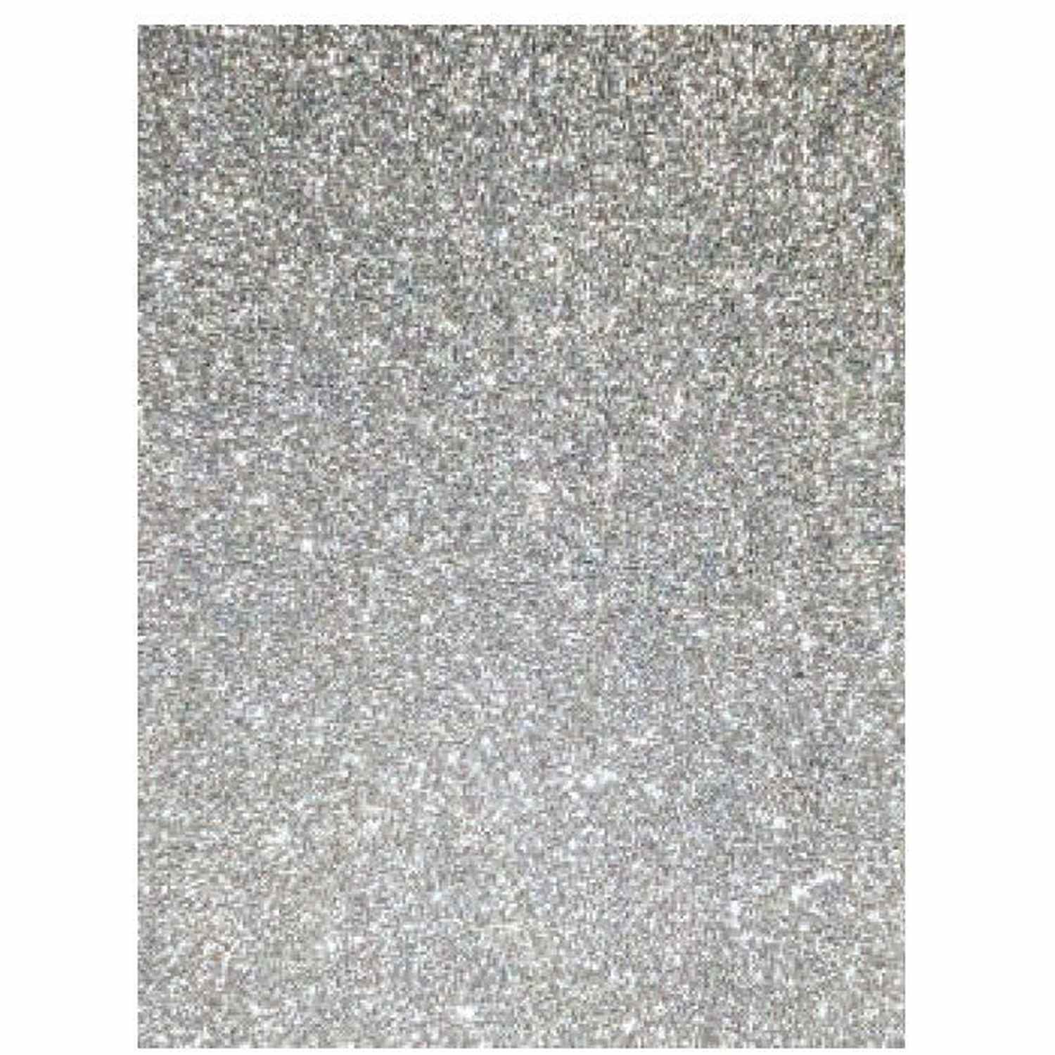 Shop For 2in Super Glitter Ribbon Non Wired: Silver (100 Yards)