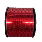 Shop For 3 1/4in Holographic Honeycomb Ribbon: Red (50 Yards)
