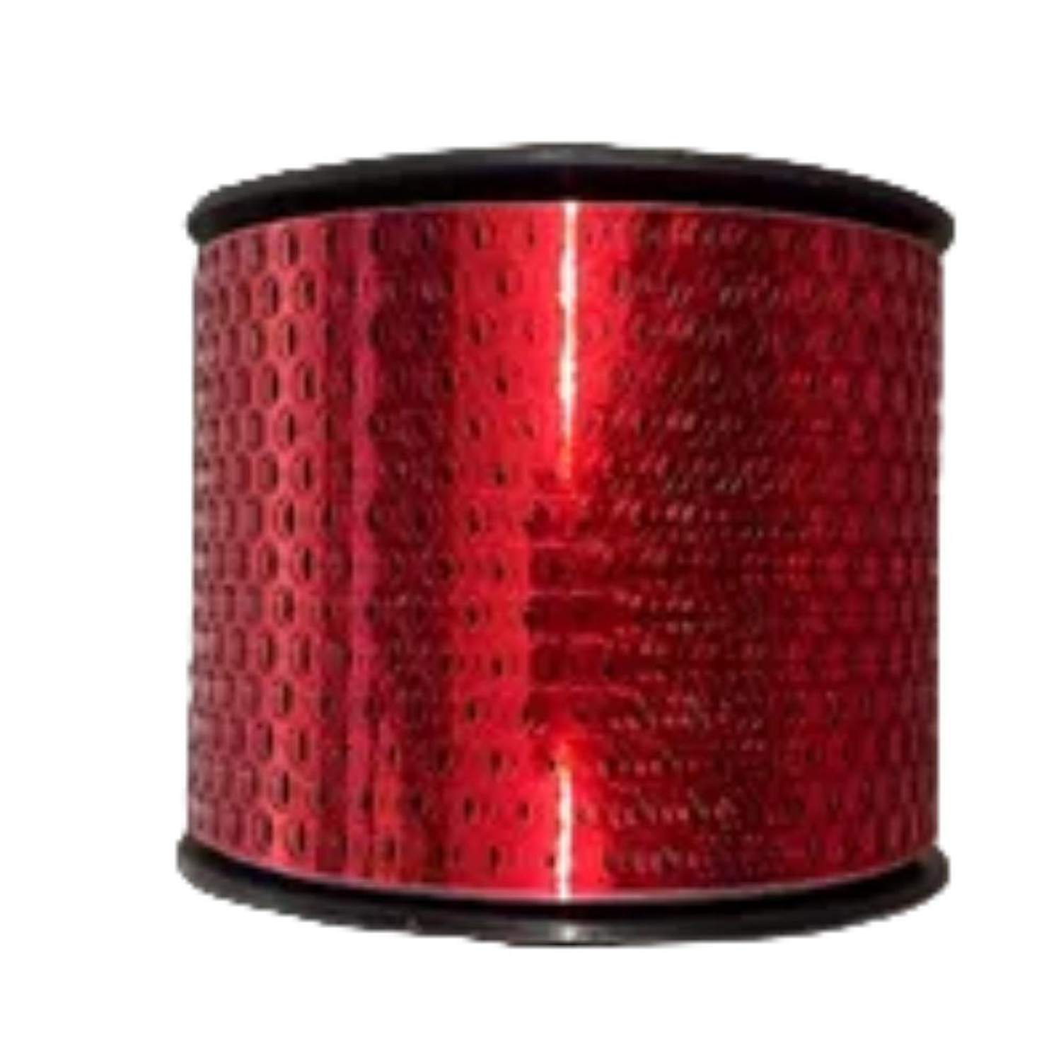 Shop For 3 1/4in Holographic Honeycomb Ribbon: Red (50 Yards)