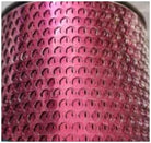 Shop For 3 1/4in Metallic Honeycomb Ribbon: Burgundy (50 Yards)