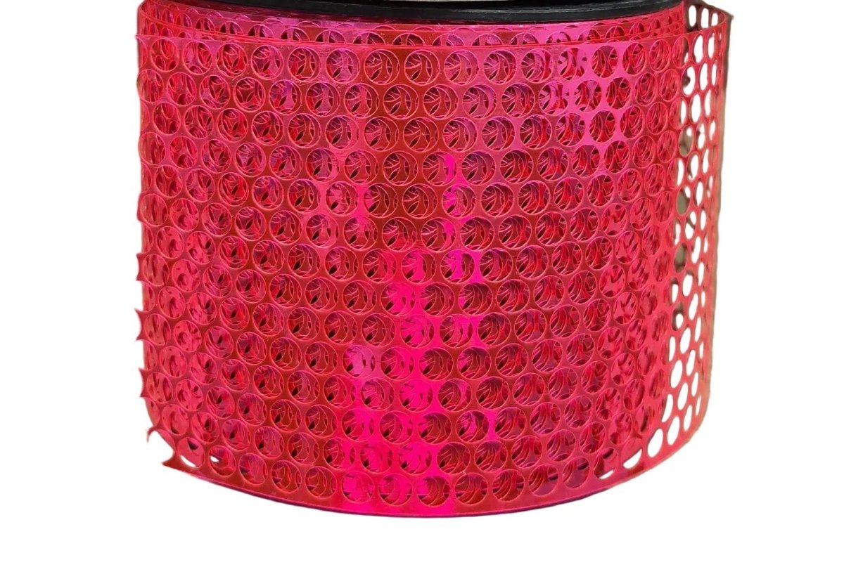 Shop For 3 1/4in Metallic Honeycomb Ribbon: Cyclamen (50 Yards)
