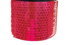 Shop For 3 1/4in Metallic Honeycomb Ribbon: Cyclamen (50 Yards)