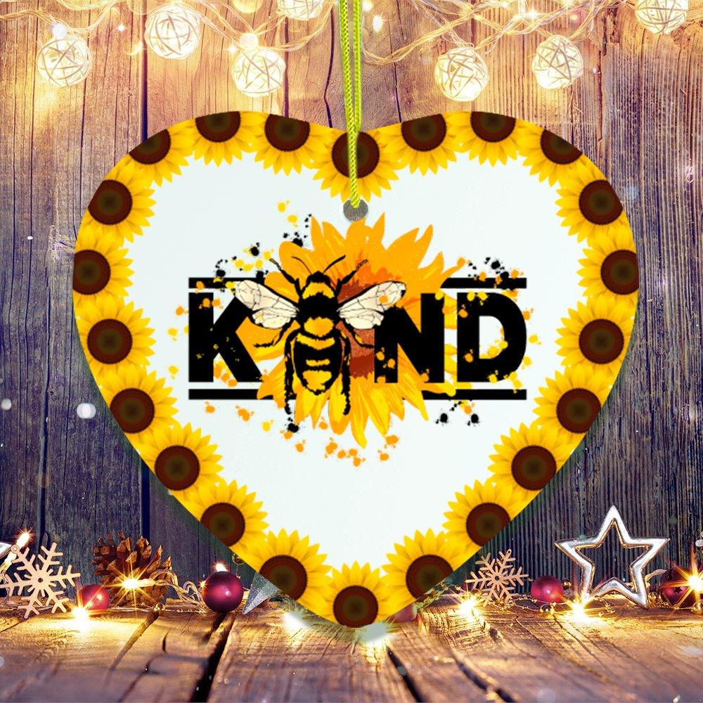 Shop For 3" Bee Kind Bumblebee Sunflower Ornament