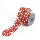 Shop For 3" Peppermint Candies Ribbon (5 Yards)