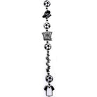 Shop For 3' Soccer Trinket Garland: Black/White