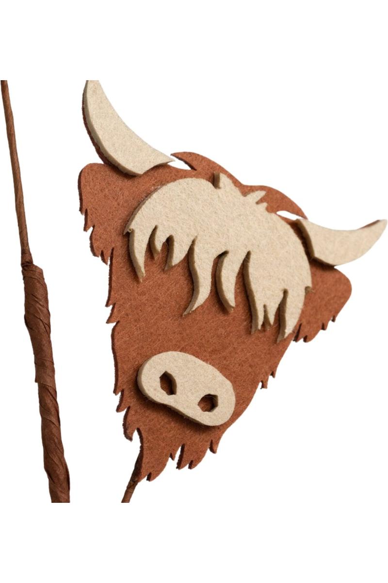 Shop For 30" Felt Highland Cows Spray