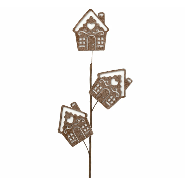 Shop For 30" Gingerbread House Spray