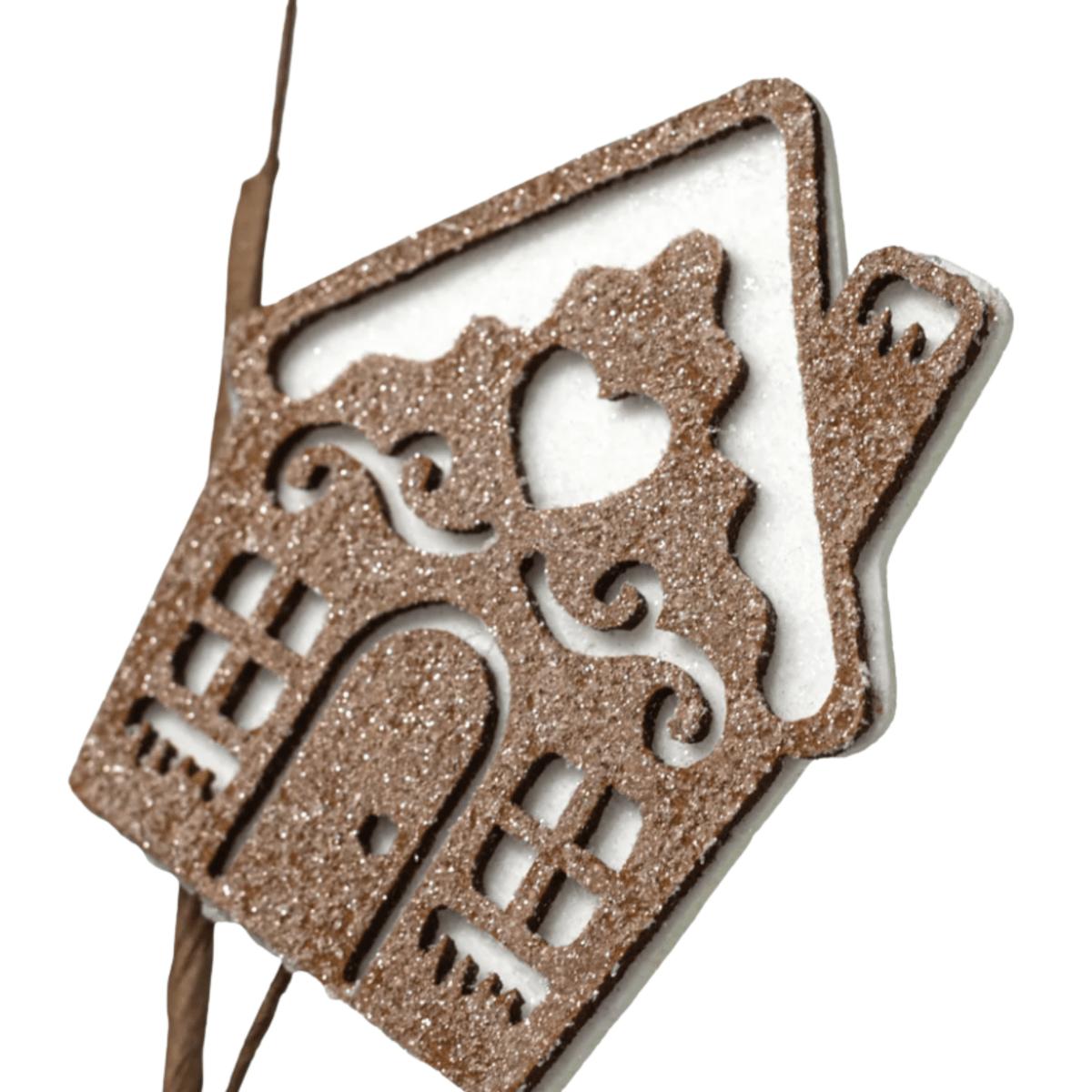 Shop For 30" Gingerbread House Spray