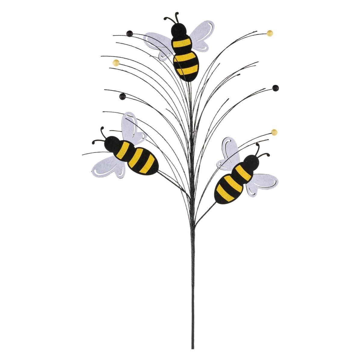 Shop For 30" Glitter Bumblebee Spray