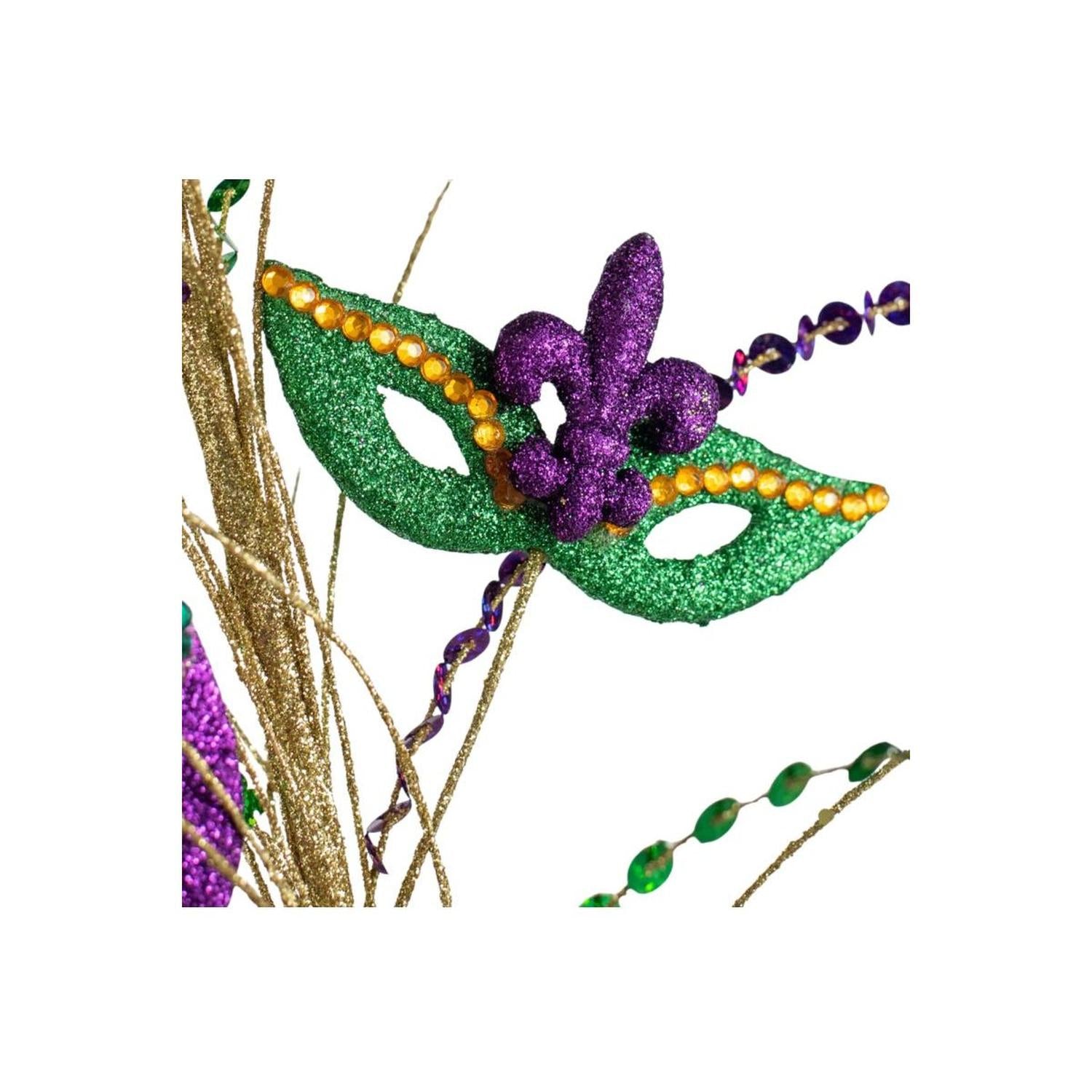 Shop For 30" Mardi Gras Masks & Balls Spray