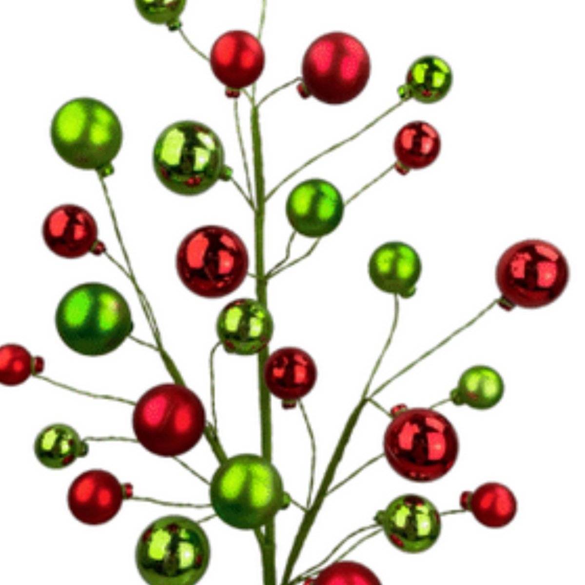 Shop For 30" Ornament Ball Pick: Red & Green