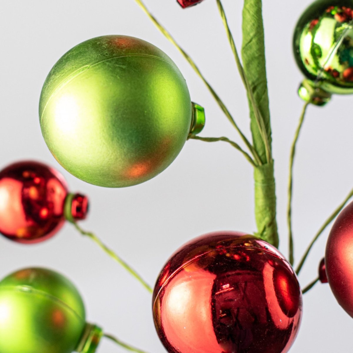 Shop For 30" Ornament Ball Pick: Red & Green