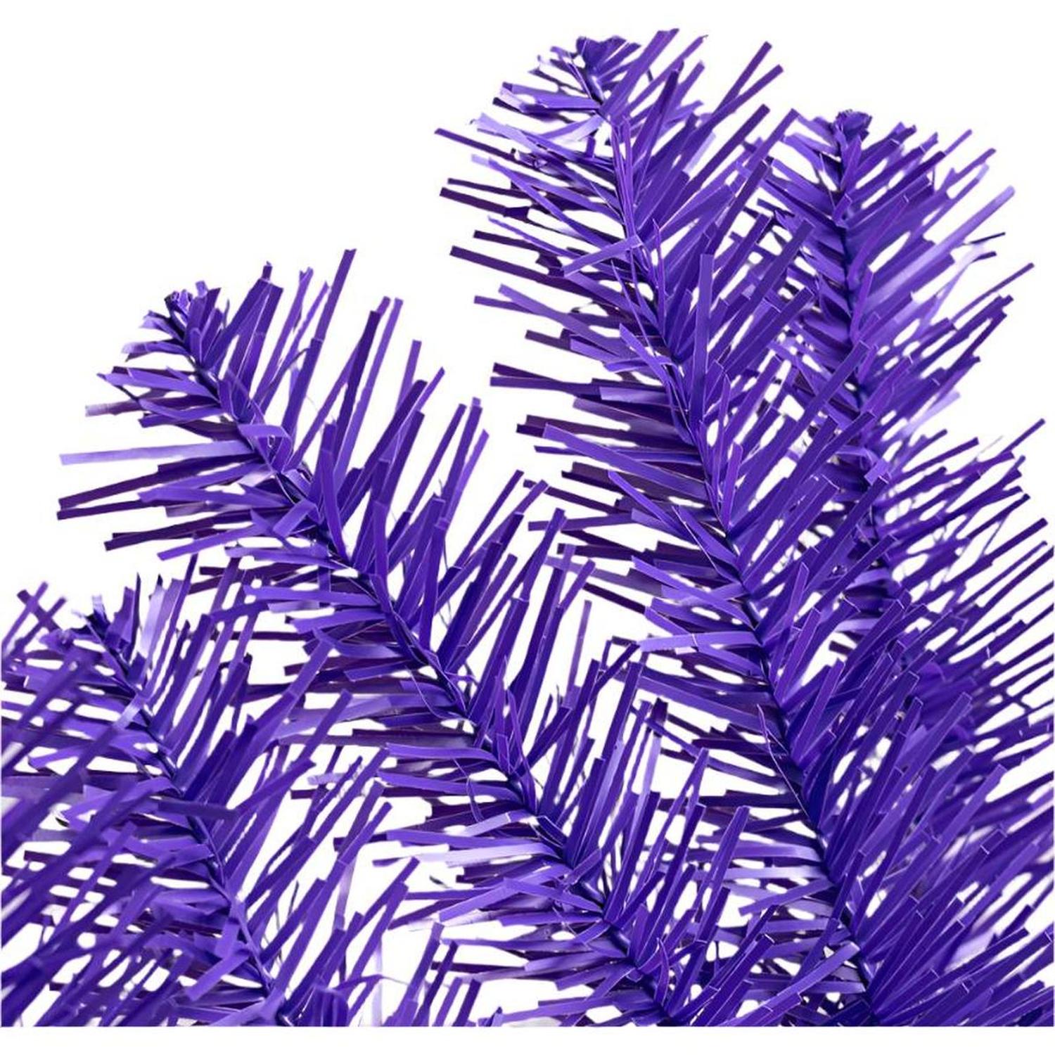Shop For 30" Pine Teardrop Swag, 70 Tips: Purple