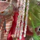 Shop For 30" Pink Miniature Bead Grass Spray