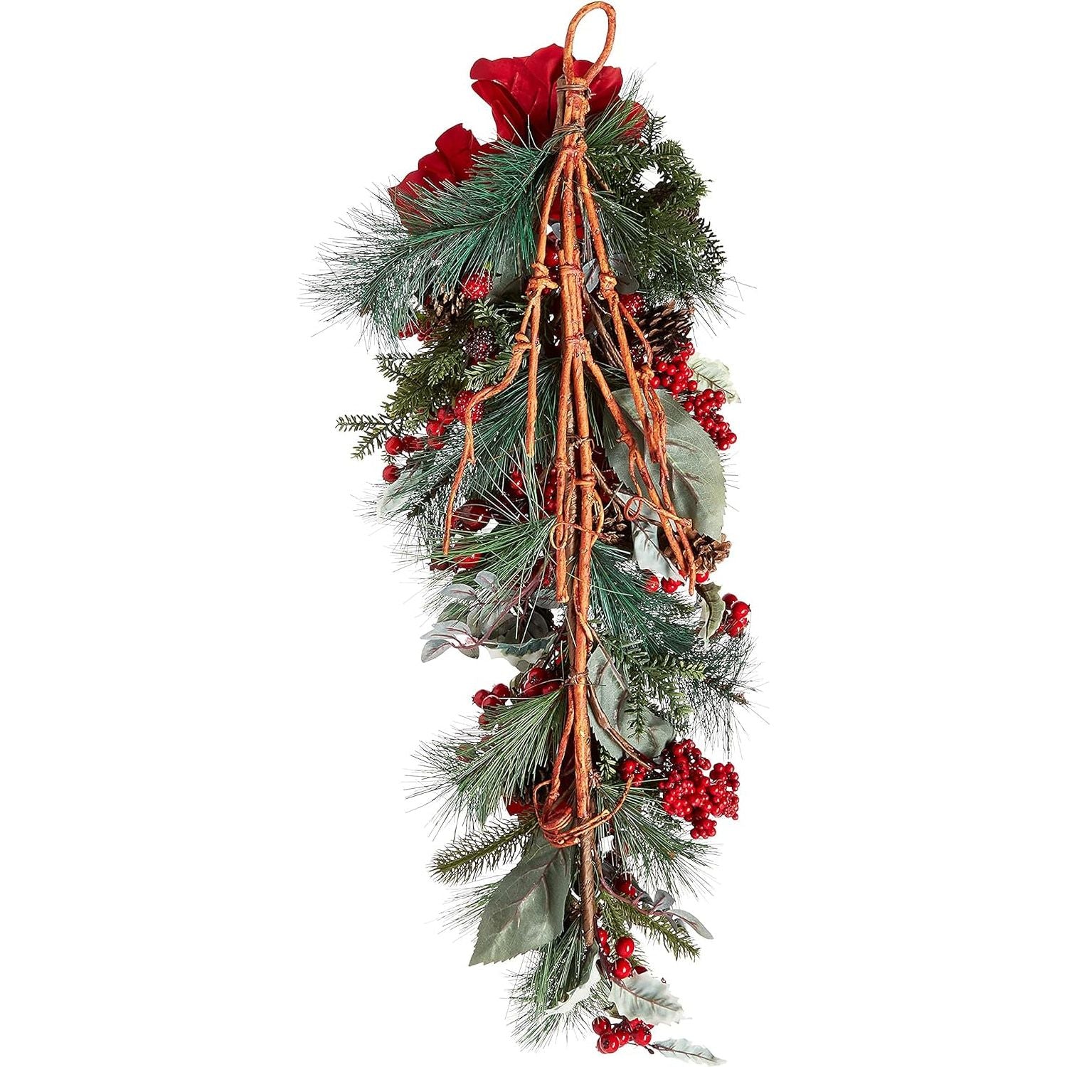 Shop For 30" Poinsettia Teardrop