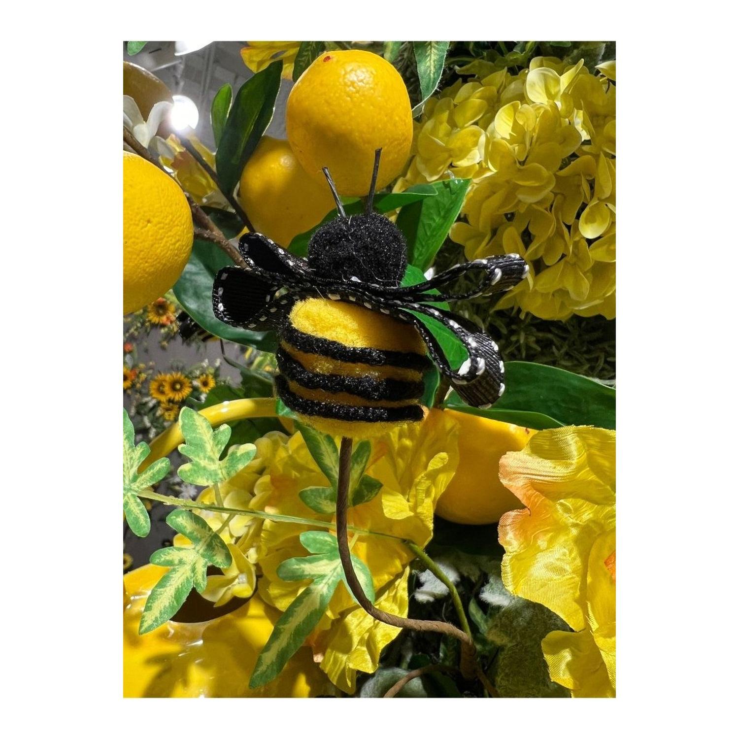 30" Spring Wildflower Bee Pick