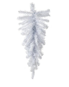 Shop For 30in Pine Teardrop Swag: White (70 Tips)