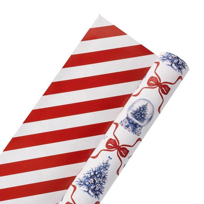 Shop For 30in Reversible Christmas Icons and Bows with Stripes