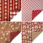Shop For 30in Reversible Gingerbread Season Wrapping Paper