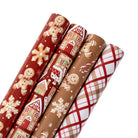 Shop For 30in Reversible Gingerbread Season Wrapping Paper