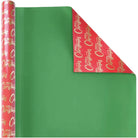 Shop For 30in Reversible Merry Christmas Wrapping Paper