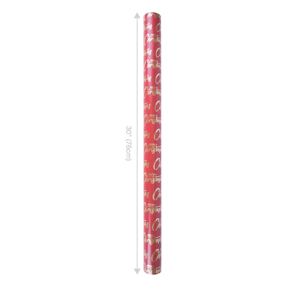 Shop For 30in Reversible Merry Christmas Wrapping Paper