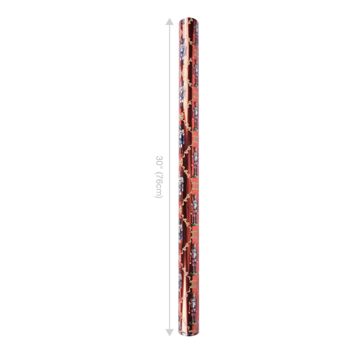 Shop For 30in Reversible Nutcracker Wrapping Paper: Red