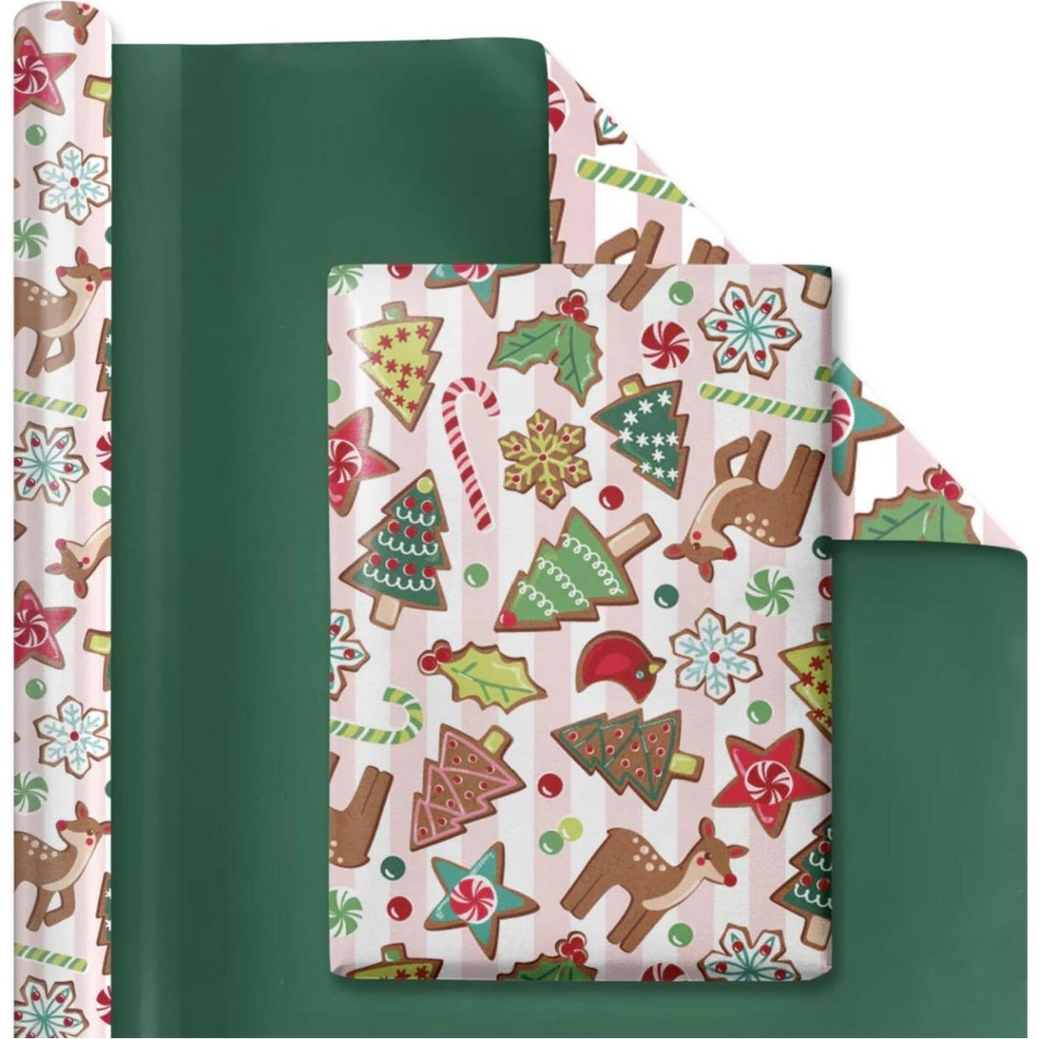 30in Reversible Sweet Cookies Wrapping Paper
