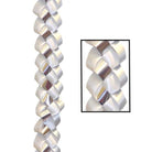 Shop For 30in Ribbon Military Chain Braid: Silver/White