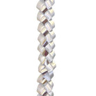Shop For 30in Ribbon Military Chain Braid: Silver/White