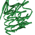 Shop For 31" Curly Glitter Ribbon Spray: Emerald Green