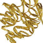 Shop For 31" Curly Glitter Ribbon Spray: Gold