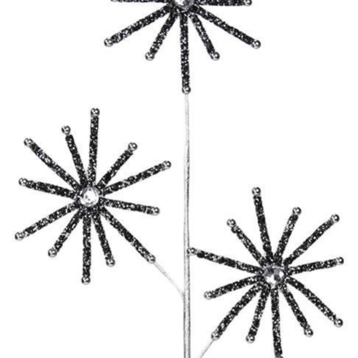 Shop For 31" Diamond Bead Snowflake Spray