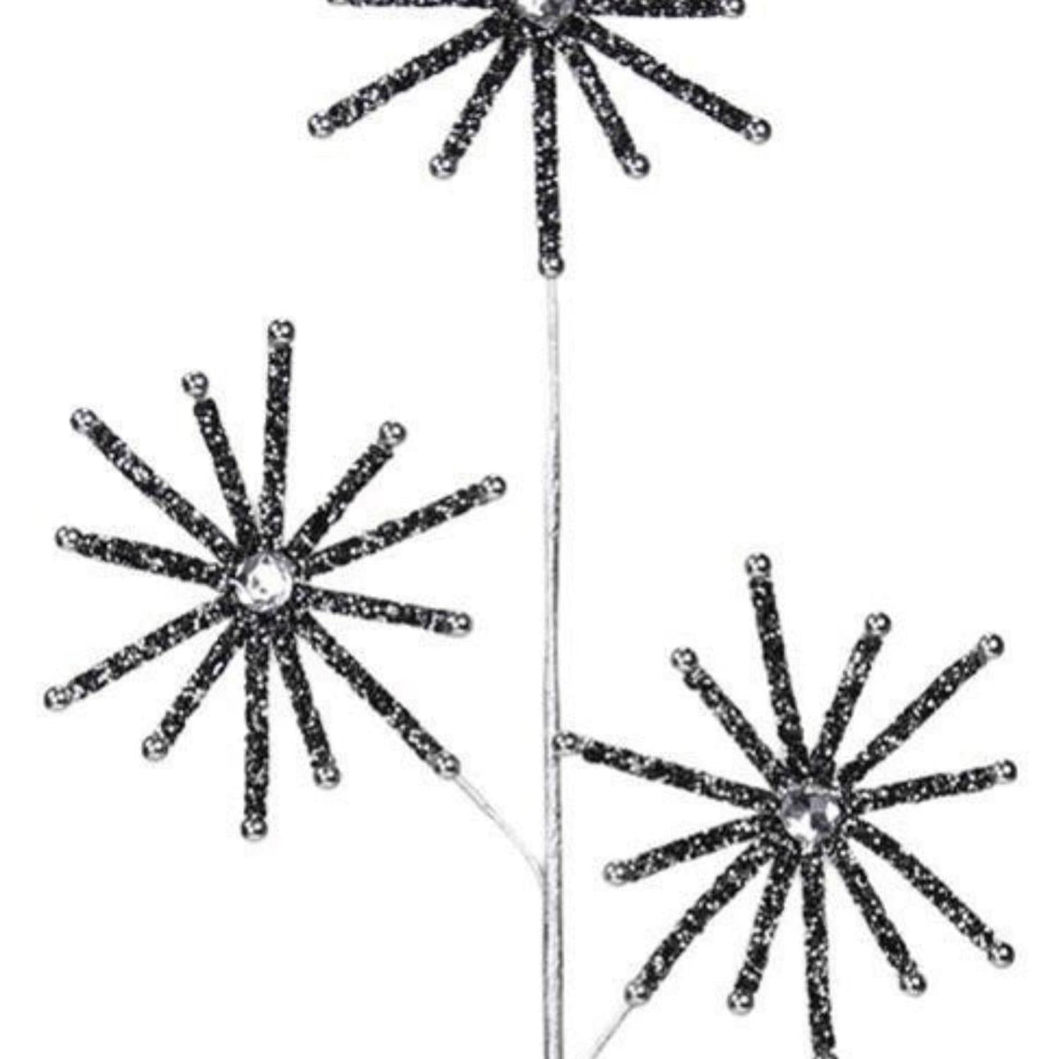 Shop For 31" Diamond Bead Snowflake Spray