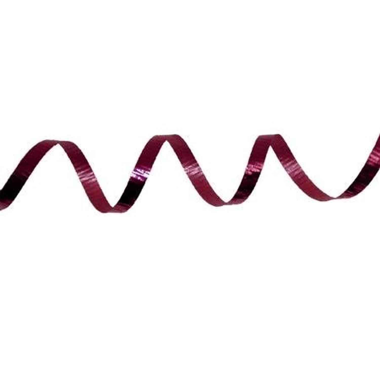 Shop For 3/16in Crimped Metallic Curling Ribbon: Burgundy (250 Yards)