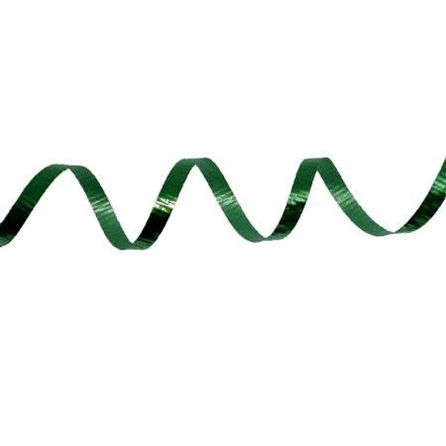 Shop For 3/16in Crimped Metallic Curling Ribbon: Hunter Green (250 Yards)