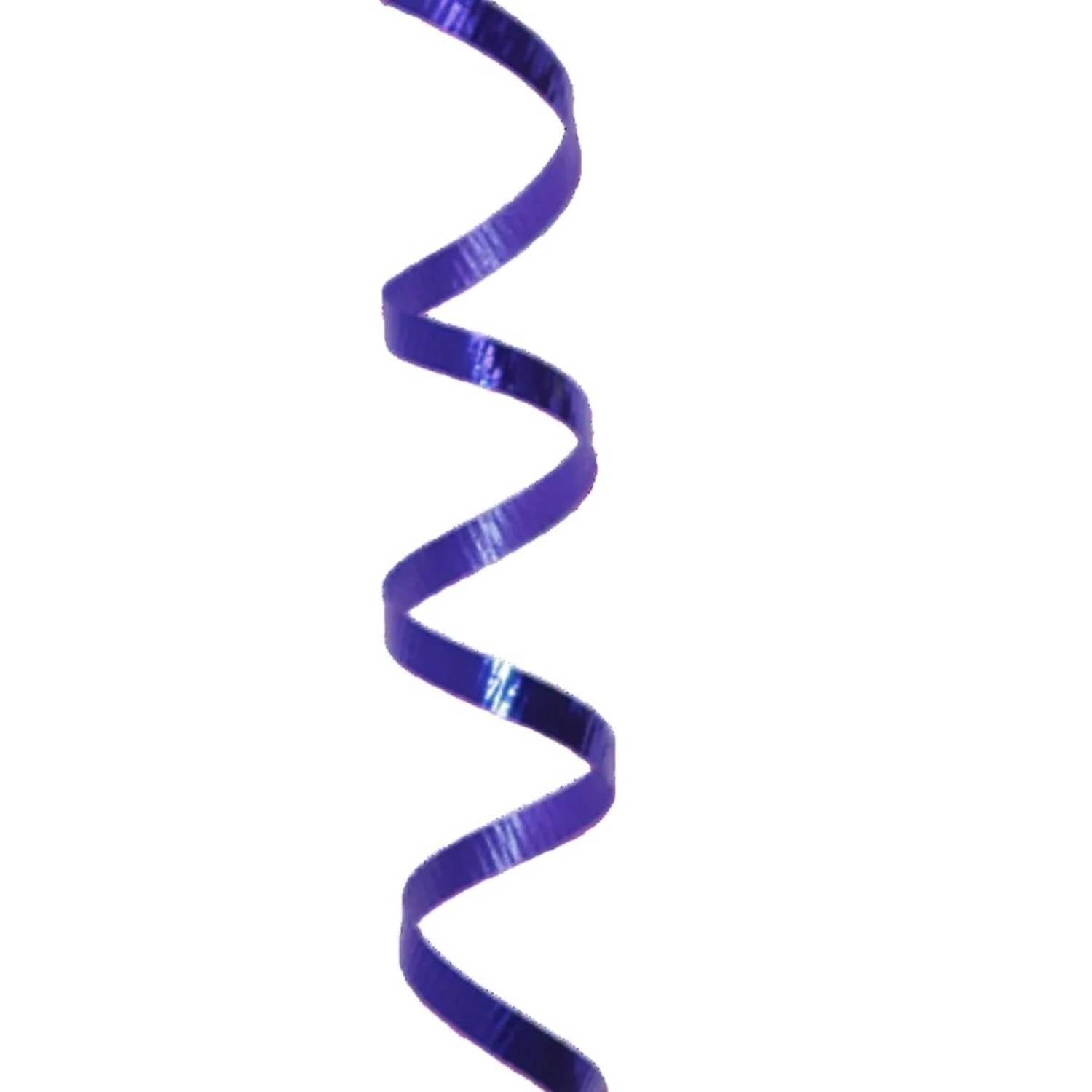 Shop For 3/16in Crimped Metallic Curling Ribbon: Purple (250 Yards)