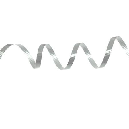 Shop For 3/16in Crimped Metallic Curling Ribbon: Silver (250 Yards)