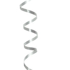 Shop For 3/16in Crimped Metallic Curling Ribbon: Silver (250 Yards)
