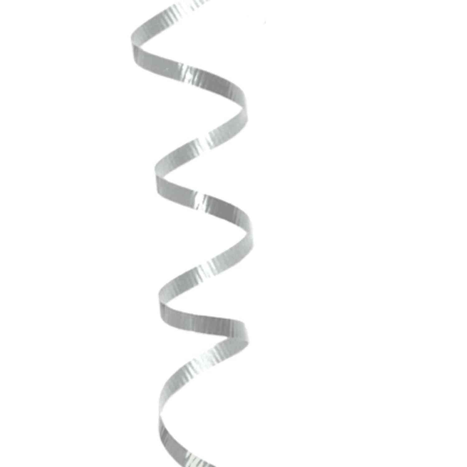 Shop For 3/16in Crimped Metallic Curling Ribbon: Silver (250 Yards)
