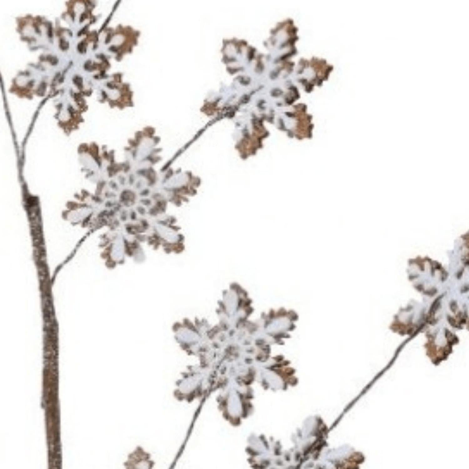 Shop For 32" Gingerbread Snowflake Spray