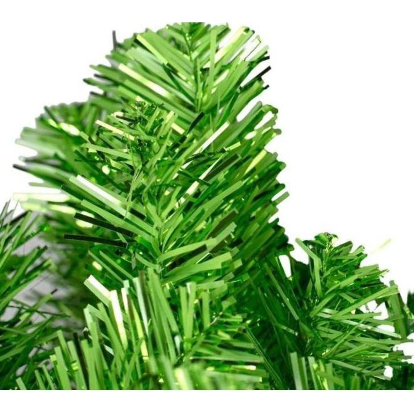 Shop For 32" Green Tinsel Teardrop Swag, Unlit at Michelle's aDOORable Creations