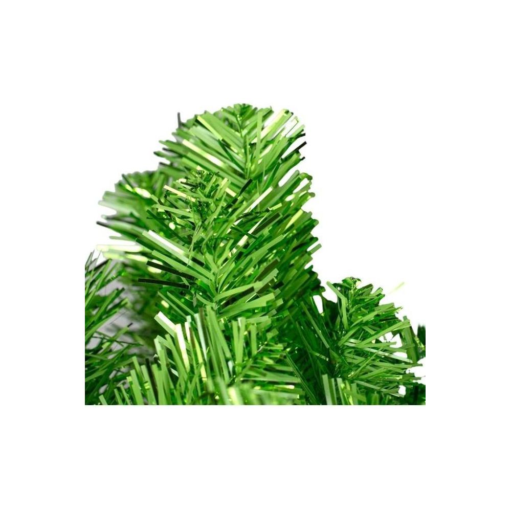 Shop For 32" Green Tinsel Teardrop Swag, Unlit at Michelle's aDOORable Creations