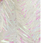 Shop For 32" Pine Teardrop Swag: Iridescent White