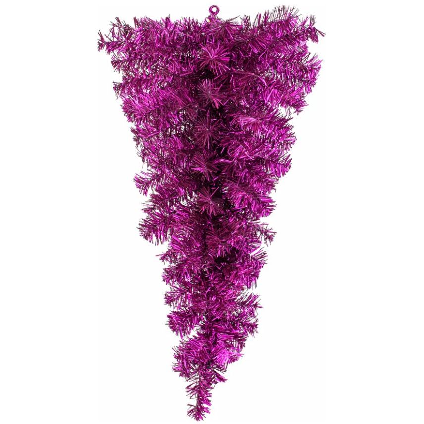 Shop For 32" Purple Tinsel Teardrop, Unlit