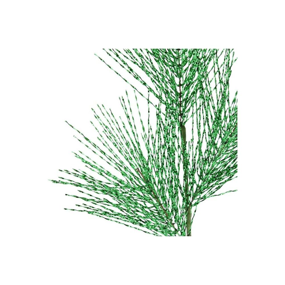 Shop For 32" Tinsel Grass Spray: Green