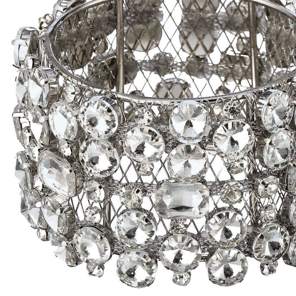 Shop For 3.25 inch Faux Diamond Cuff Ring