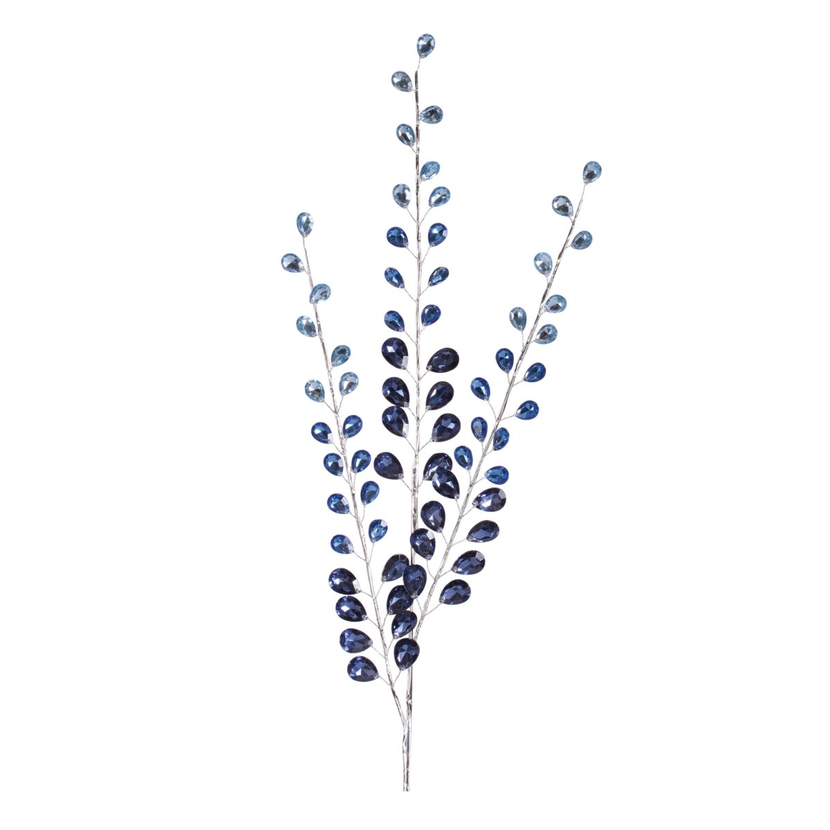 Shop For 32.5" Jewel Bead Spray: Navy Blue