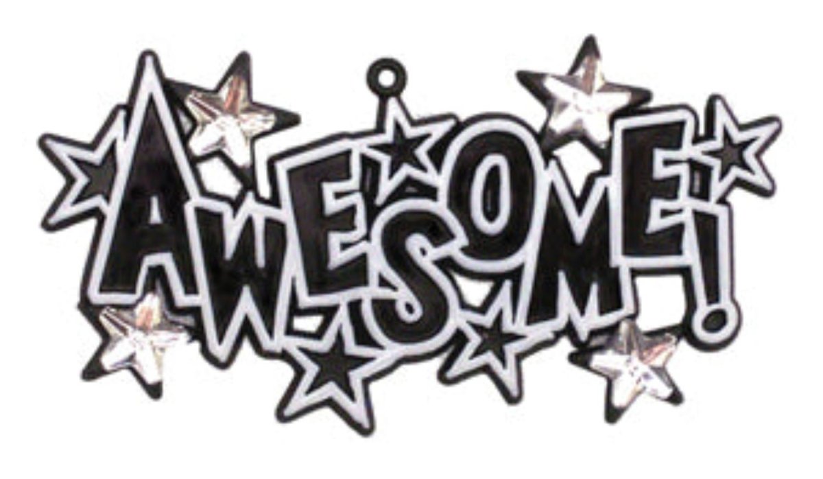 Shop For 3.25in Awesome Charm with Rhinestone Stars: Black