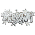 Shop For 3.25in Awesome Charm with Rhinestone Stars: White